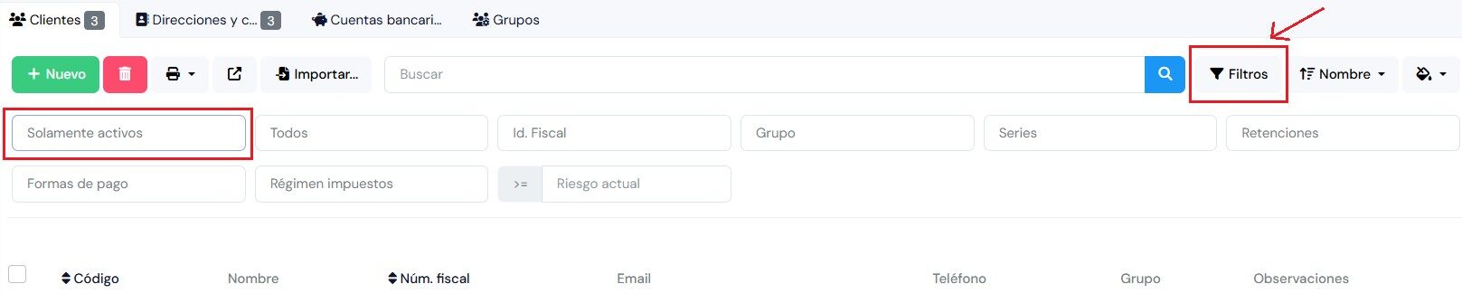 9_MostrarClientesBaja