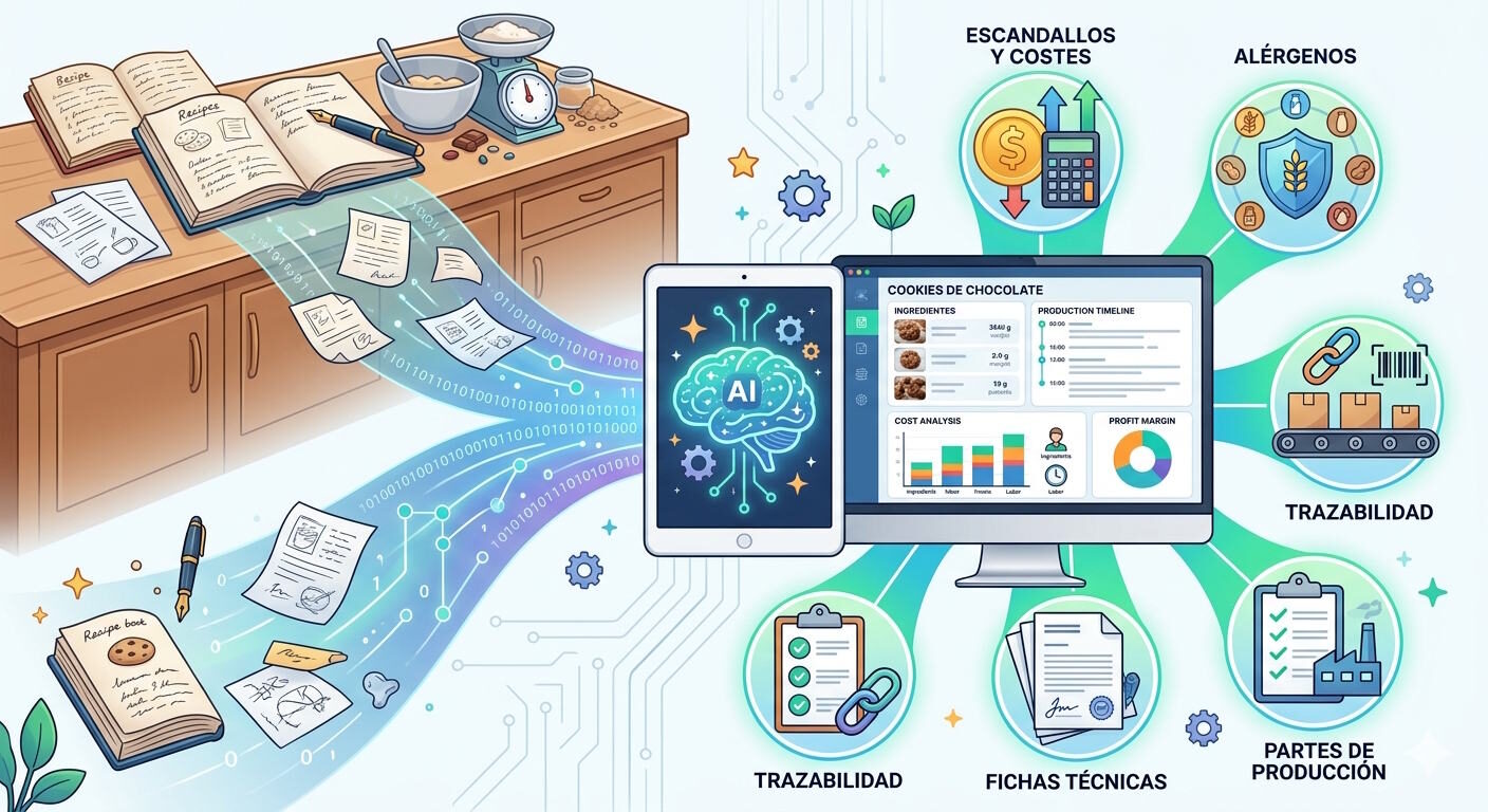 digitalizar recetas con ia