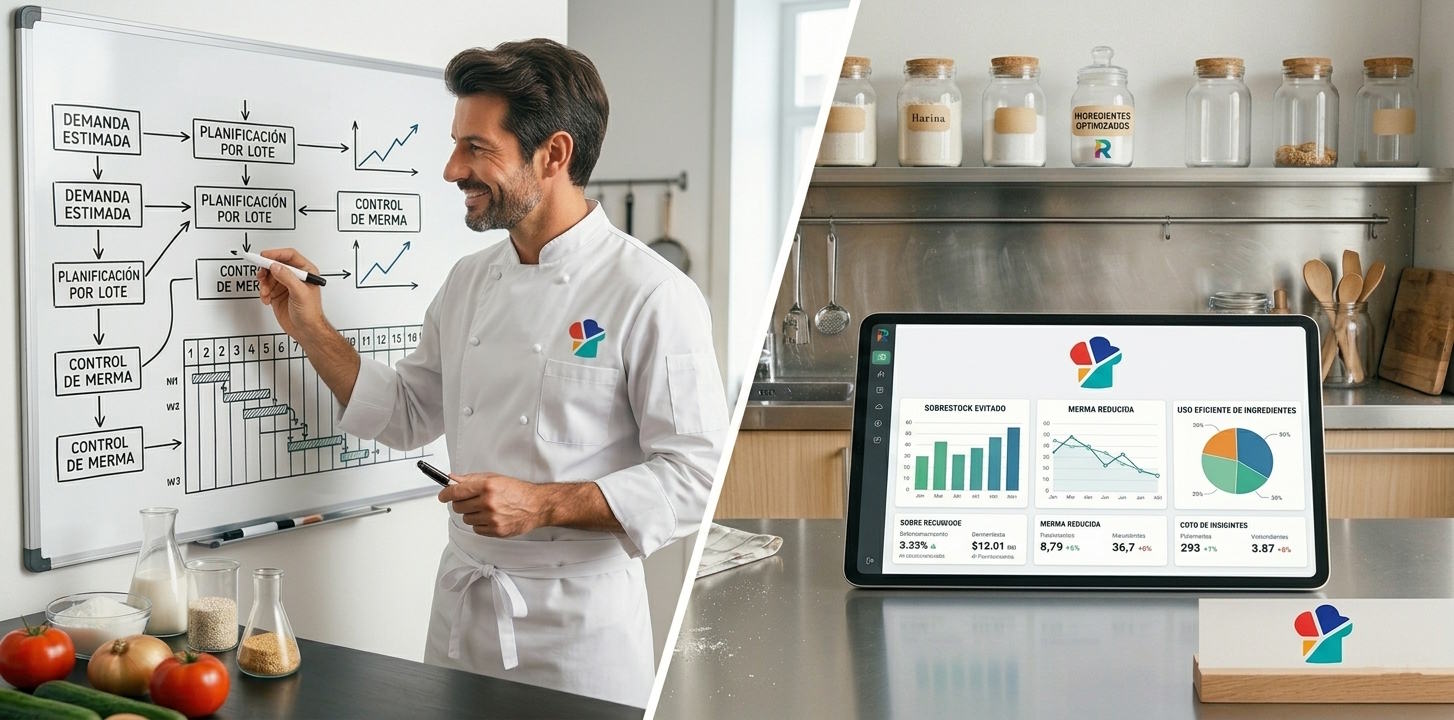 planificar producción obrador