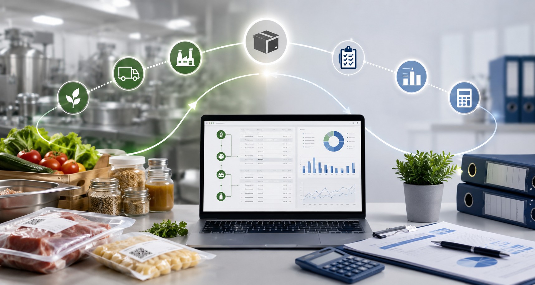 integrar trazabilidad alimentaria con contabilidad