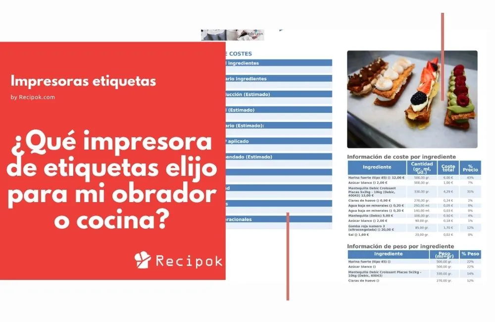 elegir impresora cocina
