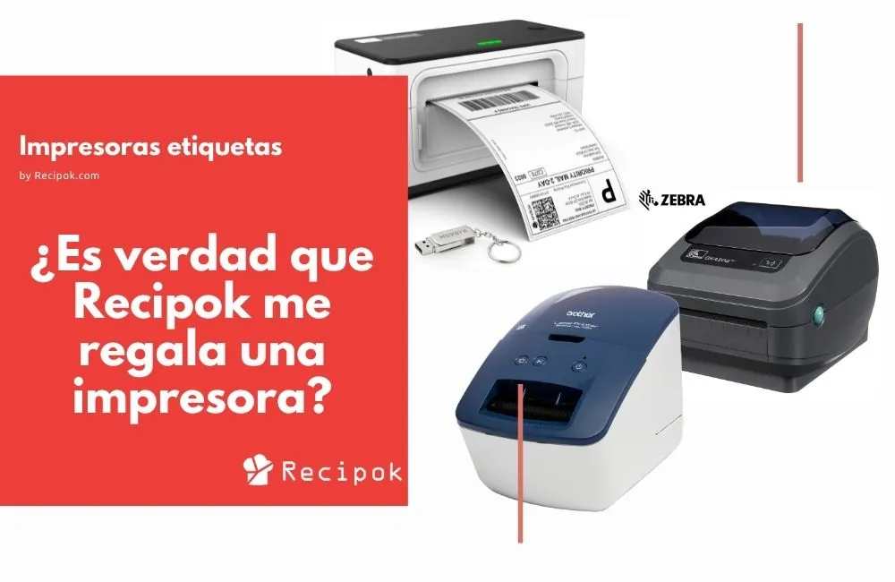 recipok regala impresora etiquetas